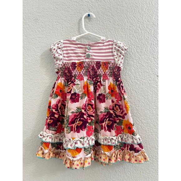 Matilda Jane Tea Time Floral Corduroy Dress - Picture 4 of 5